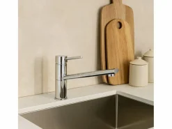 Sale Sierra mezclador fregadero caño largo cromo Grifo De Cocina