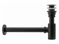 Discount Sifón De Lavabo Klik-Klak Universal Black Old Cañería