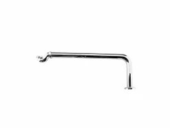 Clearance ROGIER & MOTHES Sifón horizontal CRAWLEY para bañeras retro Plateado