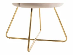 Hot Vente-unique Silla - Terciopelo y metal - Color: - FIORI Beige