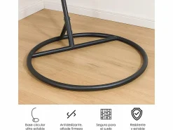 Silla Colgante Yoevu - con reposapiés para interior y exterior - YV-RELAXCHAIR