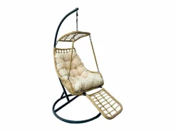 Discount Silla Colgante Yoevu - con reposapiés para interior y exterior - YV-RELAXCHAIR Sillón Colgante
