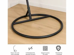 Discount Silla Colgante Yoevu - con reposapiés para interior y exterior - YV-RELAXCHAIR Sillón Colgante