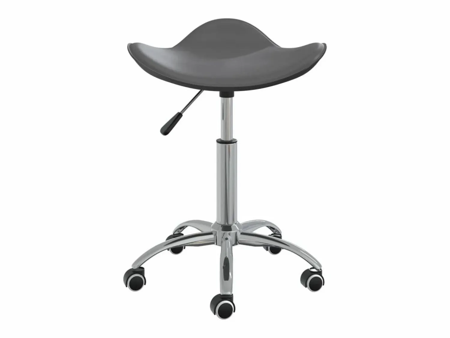 Clearance Silla de comedor giratoria de cuero sintético Taburete De Oficina