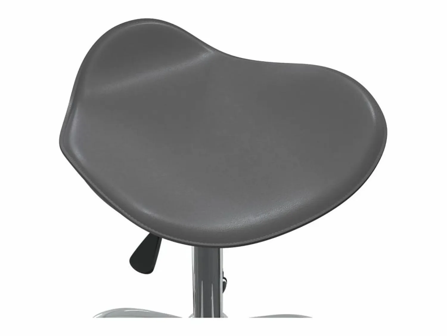 Clearance Silla de comedor giratoria de cuero sintético Taburete De Oficina