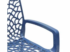 Clearance Silla de comedor polipropileno para cocina y bar Grand Soleil Gruvyer Arm - Marino Comedores De Jardín