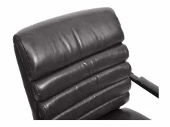 New MCW Silla de conferencia -H31 (juego de 6 unidades), cuero sintético Negro