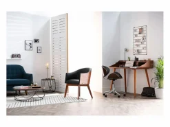 Best Silla de escritorio diseño y madera WALNUT Silla De Escritorio