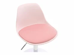Discount Miliboo Silla de escritorio diseño infantil STEEVY Rosa