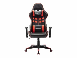New Silla de gaming de cuero sintético negro y Silla Gaming