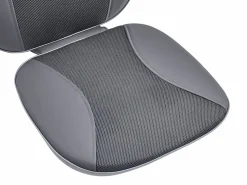 Vente-unique Silla de masaje de imitación de cuero - 3 modos e intensidades de masaje - Negro - APASIA