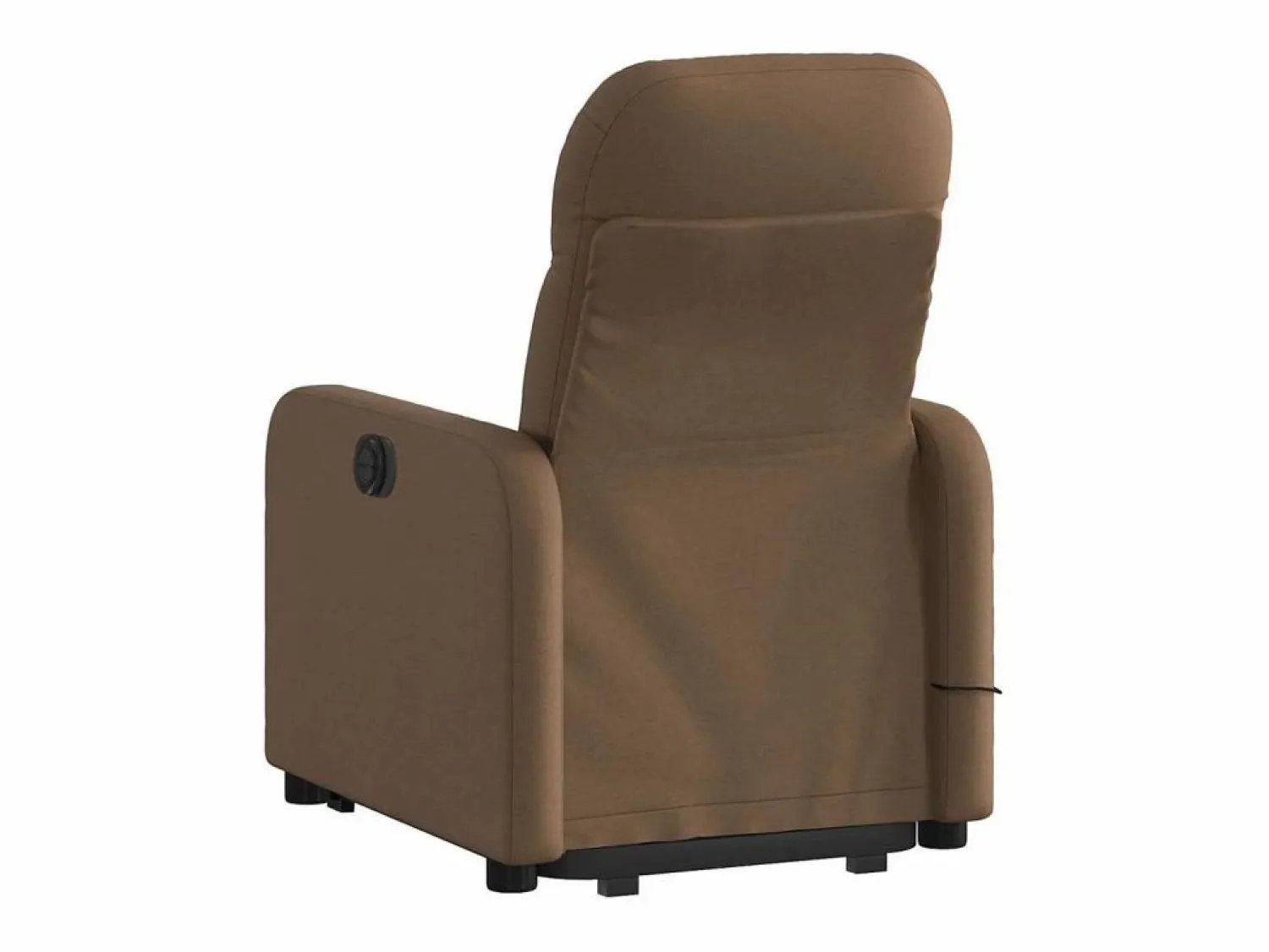 New Silla de masaje reclinable de pie de tela marrón SHL8007 Marru00f3n