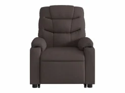 Hot Silla de masaje reclinable de pie de tela marrón oscuro SHL5258 Sillón De Masaje