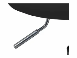 Outlet ebuy24 Silla de oficina Asra taburete giratorio . Negro