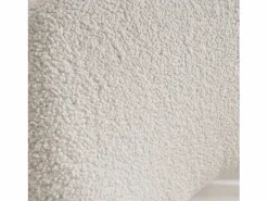Sweeek Silla de oficina con ruedas en borreguito y base negra