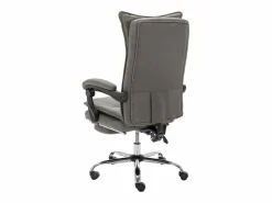 vidaxl Silla de oficina de masaje de tela