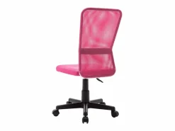 Clicnbuy Silla de oficina de tela de malla 44x52x100 cm Rosa