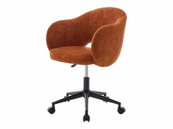 Vente-unique Silla de oficina de tela texturizada color - ACACILIO