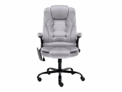 Online vidaxl Silla de oficina de terciopelo claro Gris