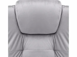 Online vidaxl Silla de oficina de terciopelo claro Gris