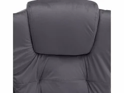 vidaxl Silla de oficina de terciopelo oscuro