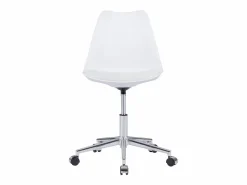 Hot Vente-unique Silla de oficina en polipropileno y polipiel - XAFY Blanco