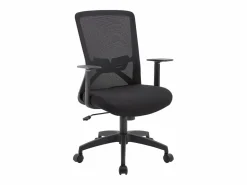Vente-unique Silla de oficina en tela y en color - DELVORA