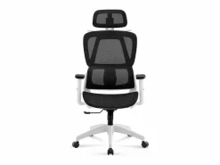Outlet ADEC Silla de oficina Ergo altura regulable transpirable 118-124x70x70 cm Blanco