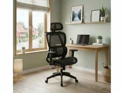 Clearance Silla de oficina Ergo altura regulable transpirable 118-124x70x70 cm Silla De Escritorio