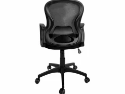 New Silla de oficina ergonómica, asiento de malla reclinable, soporte lumbar, altura ajustable, giratorio, ruedas suaves FEST Silla De Escritorio