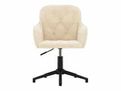 Silla de oficina giratoria de terciopelo color ES878571 Silla De Escritorio