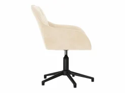 Silla de oficina giratoria de terciopelo color ES878571 Silla De Escritorio