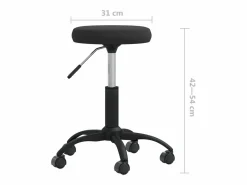 Online Silla de oficina giratoria de terciopelo Taburete De Oficina