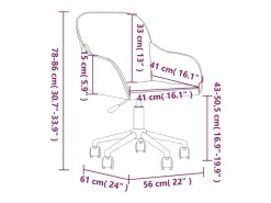 Online Silla de oficina giratoria terciopelo Silla De Escritorio