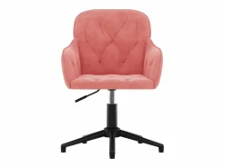 Hot Silla de oficina giratoria de terciopelo ES347840 Silla De Escritorio