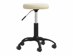 Clicnbuy Silla de oficina giratoria de terciopelo