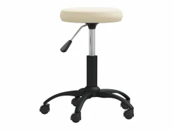 Clicnbuy Silla de oficina giratoria de terciopelo