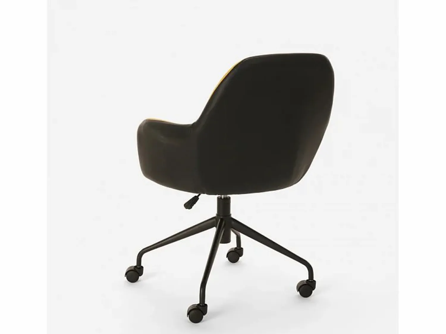 Online Silla de oficina giratoria acolchada de diseño moderno con altura ajustable Narew - Silla De Escritorio