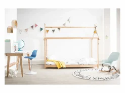Hot Miliboo Silla de oficina infantil diseño verde gris STEEVY Azul