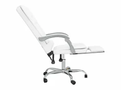 Discount Silla de oficina reclinable masaje cuero sintético Silla De Oficina