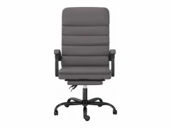 Online Clicnbuy Silla de oficina reclinable masaje cuero sintético Gris