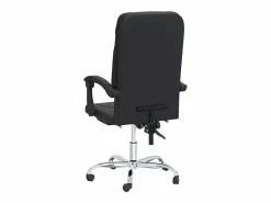 Clicnbuy Silla de oficina reclinable cuero sintético