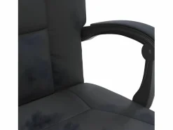 Clicnbuy Silla de oficina reclinable cuero sintético