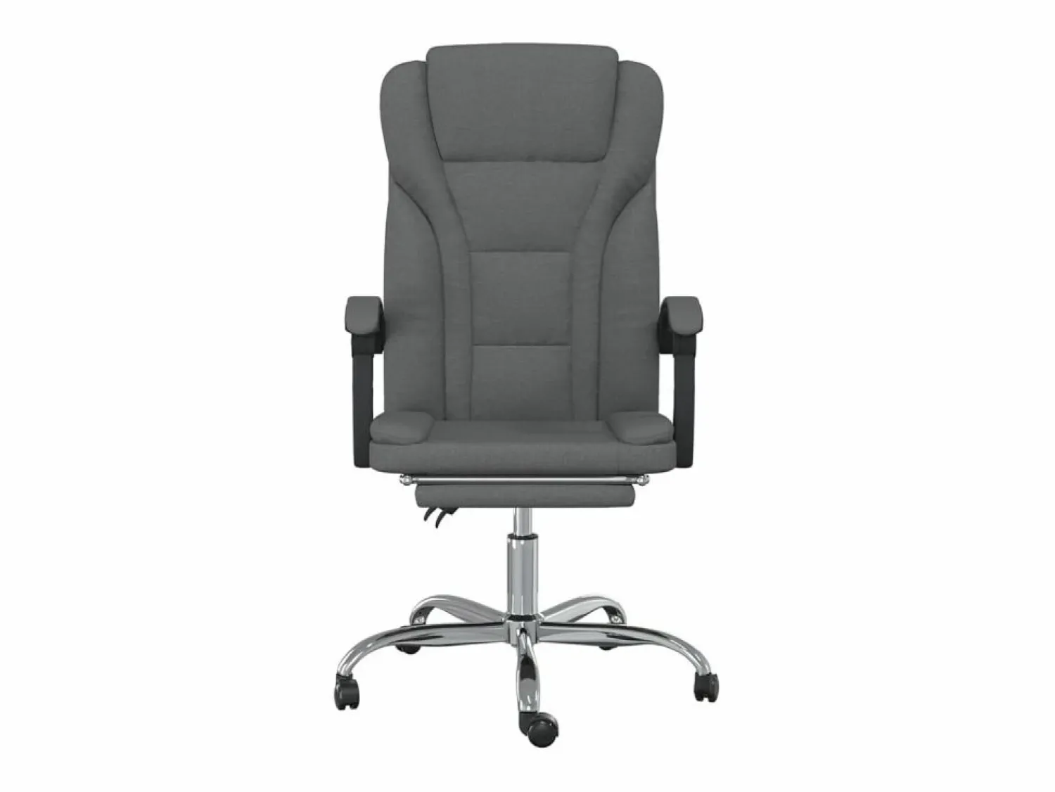 New Silla de oficina reclinable de tela oscuro Silla De Oficina