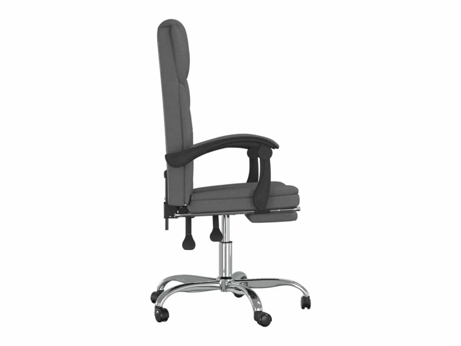 New Silla de oficina reclinable de tela oscuro Silla De Oficina