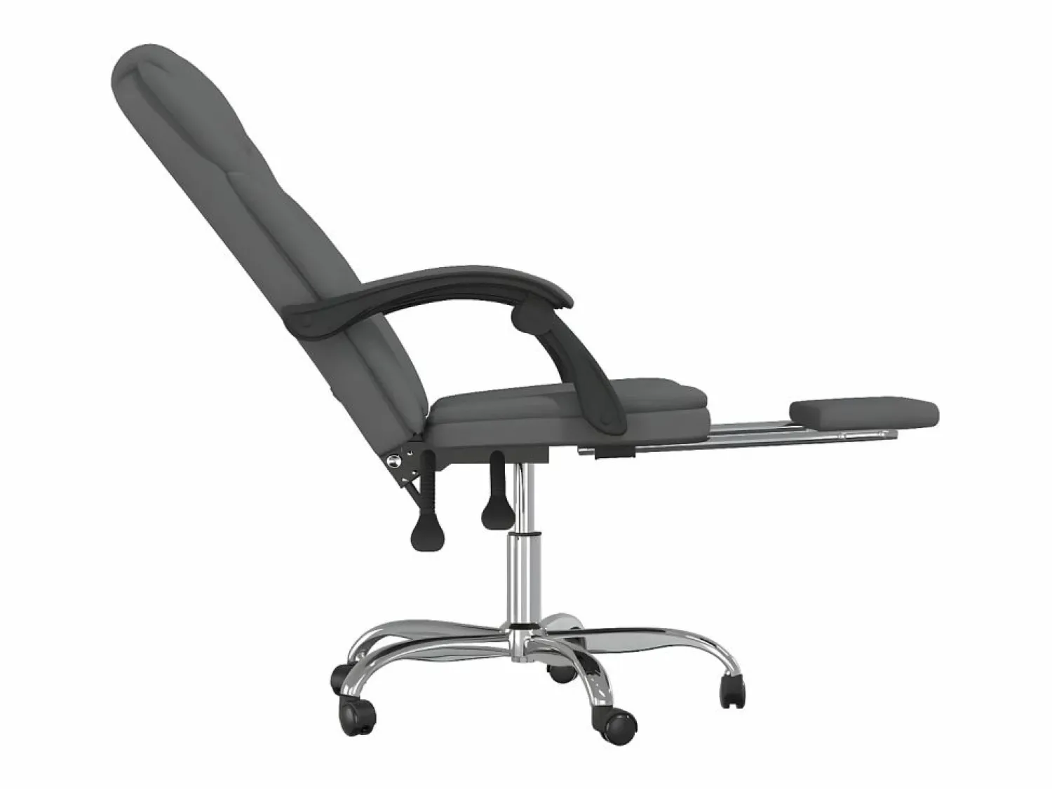 New Silla de oficina reclinable de tela oscuro Silla De Oficina