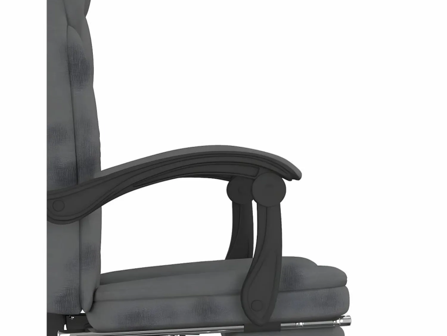 New Silla de oficina reclinable de tela oscuro Silla De Oficina