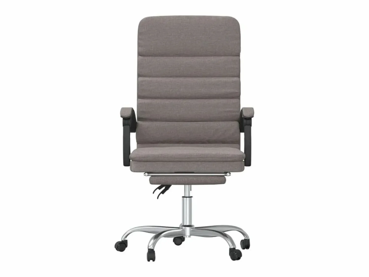 Discount Clicnbuy Silla de oficina reclinable con masaje tela gris taupé Topo