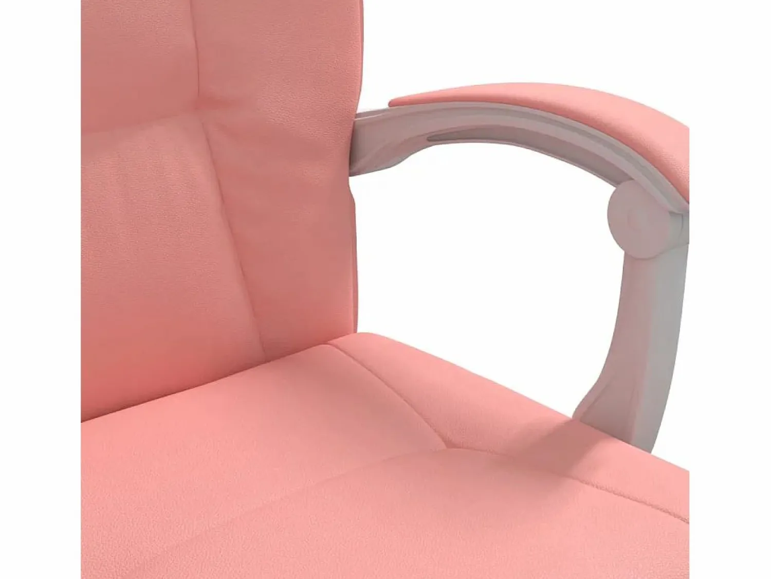 Outlet Clicnbuy Silla de oficina reclinable cuero sintético Rosa