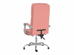 Outlet Silla de oficina reclinable masaje cuero sintético Silla De Oficina